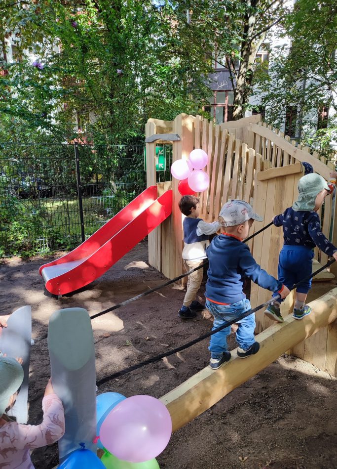 Die Kinder finden es super ...
